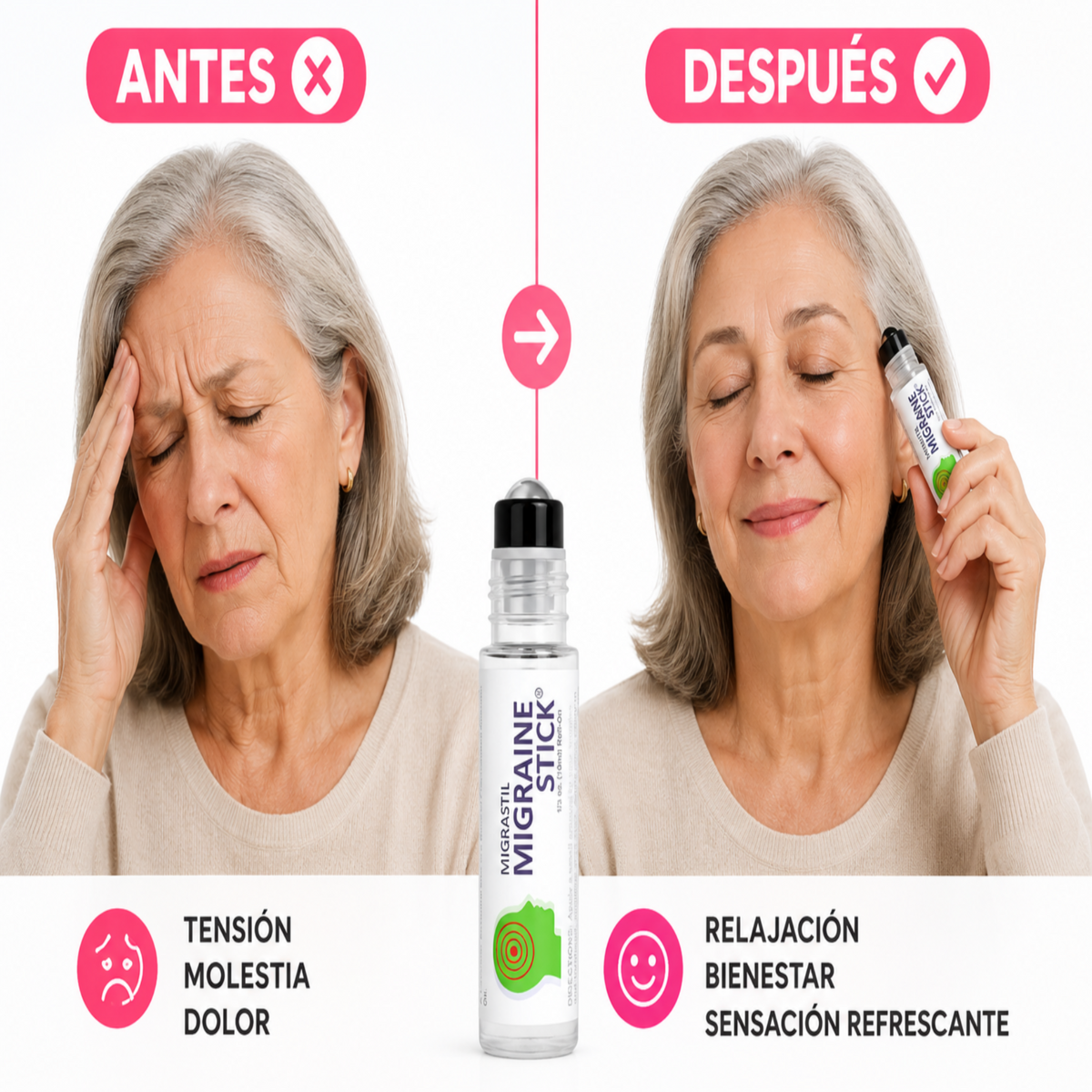 MigraStick para la Migraña