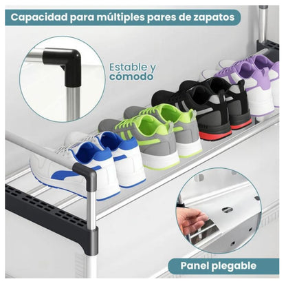 Zapatero Organizador Tapa Acrilica