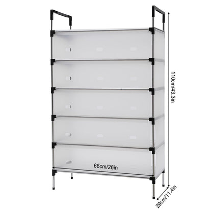 Zapatero Organizador Tapa Acrilica